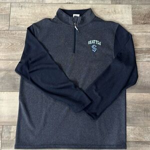 Seattle Kraken 1/4 zip pullover